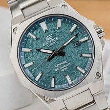 Casio EDIFICE Men’s Quartz Blue Textured Dial Sapphire 40mm (Pre Owned) picture