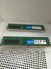Micron Crucial RAM DDR4 -2666 16GB X 2 UDIMM CL19 picture