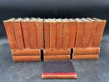 Antique 1840 Goethe's Work Complete 40 Volume Set w/ Reference Book picture