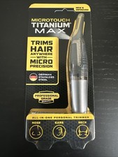 Microtouch Titatnium Max All-In-One Personal Mirco Precision Trimmer [NEW] picture