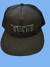 Yeti Austin FC Trucker Hat Snapback Black Neon Green Verde Listos Mesh Cap NWT picture