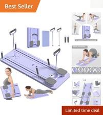 Versatile Pilates Board with Elastic Resistance Straps - Perfect for Home Use picture