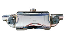 3 Inch Valved T style Muffler Electric Exhaust  with Muffler picture