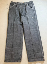 Timberland Boot Baggy Jeans Mens 38 Black Denim Relaxed Pocketed Men Y2K 38X32. picture