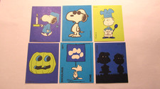 1971 PEANUTS LINUS FIGURINES SECRET CARD SNOOPY PUMPKIN LUCY SOCIOLINUS. picture