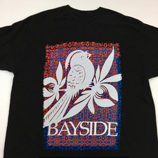 Rare Bayside band T-shirt Xmas Christmas Tour music SG262   picture