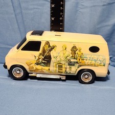Vintage 1977 Kenner SSP Star Wars Van White Character Mural Toy Car Loose No... picture