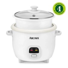 AROMA 6-Cup Rice Cooker & Food Steamer with Bonded Granite Nonstick Ceramic picture