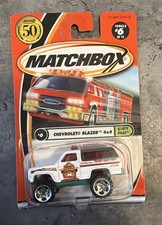 Vintage Smokey Bear Matchbox Rescue Chevrolet Blazer 4x4 6 Heroic Vehicles Match picture