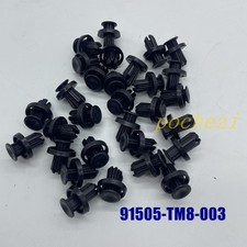 NEW 30pcs 91505-TM8-003 BUMPER / UNDER COVER RETAINER CLIP FOR HONDA US picture