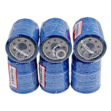 6 Honda Genuine Oil Filters WITH Drain Plug Washer 15400-PLM-A02 NEW SEALED picture