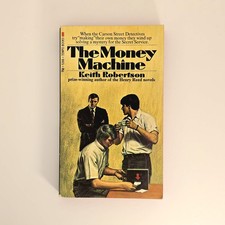 THE MONEY MACHINE By Keith Robertson Vintage Tempo Books 1971 Retro Paperback  picture