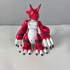 Bandai Digimon Tamers Guilmon Action Figure Vintage 2001 Digivolving Series Loos picture
