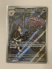 Pokémon Team Rockets Wheezing 199/182 Illustration Rare Holo Destined Rivals picture