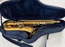 Vintage Geo M Bundy Tenor Sax -Chu Berry style- made by Pan American Co, Elkhart picture