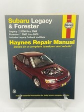 Haynes Subaru Legacy 2000-2009 Forester 2000-2008 Repair Manual 89101 picture