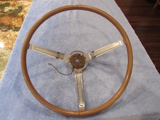 Original 1965 1966 1967 Mopar A B Body  Woodgrain Steering Wheel Dodge Plymouth picture