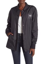 OPENING CEREMONY Women's Black Signature Coach Jacket MSRP $195 NWT picture