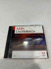 Sealed Adobe Livemotion 2.0 for Mac (90029548) w/ product key and serial numbers picture