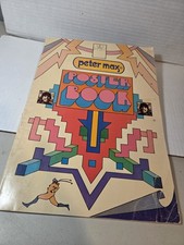 PETER MAX  Poster Book  1970 Vintage 2nd Printing  picture