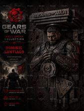 GOW Gears Of War Dominic Santiago Like 7x7 Top Floating Shelf picture