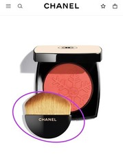(1pc Brush Only) CHANEL LES BEIGES Healthy Winter Glow Blush Brush Round Shape picture