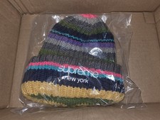 Supreme Classic Logo Chunky Ribbed Beanie FW26 Multicolor New picture