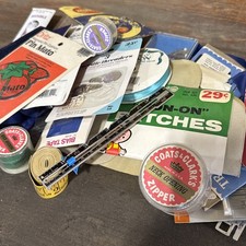 Junk Drawer Lot Vintage Sewers Junkyard  picture