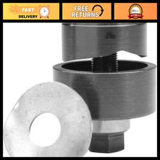 Heavy-Duty Punch Unit .812 BB, Green Steel, Perfect for Electrical Work, Silver picture