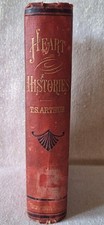 Heart-Histories & Life-Pictures 1857 Antique Book Illustrated Cover Gilt Spine picture