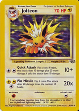 Pokémon TCG - Jolteon - 4/64 - Holo Unlimited - Jungle Unlimited [Light Play] picture
