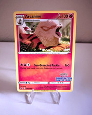 Pokemon TCG Arcanine Holo Promo SWSH304 Illustration Contest 2022 English picture