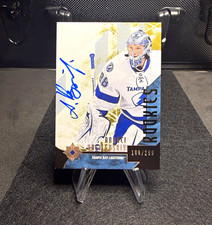 2014-15 ULTIMATE COLLECTION #90 (RC) AUTO /299 ANDREI VASILEVSKIY MINT CONDITION picture
