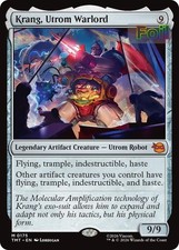 MTG TMT *FOIL* M Krang, Utrom Warlord #175 NM picture