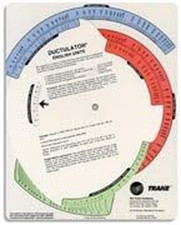 Ductulator Trane- Duct Sizing Calculator, English & Metric Units picture