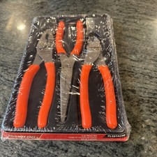 Snap On pl307acfo 3 pc. plier set 47ACF, 97acf, 87acf in plastic tray sealed picture