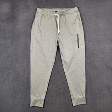 Vuori Sunday Performance Jogger Mens Large Beige Heather Stretch Pull On V416 picture