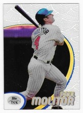1998 Topps TEK Paul Molitor Minnesota Twins Baseball Card #54 Pattern 18 HOF picture