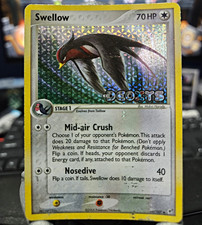 Swellow 42/107 EX Deoxys Rare Holo 2005 Pokemon TCG English 70 HP picture
