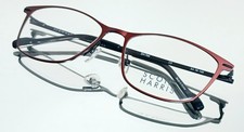 Originale SCOTT HARRIS SH-744 C3 Eyeglasses WINE/BLACK New Metal 54-16-140 picture
