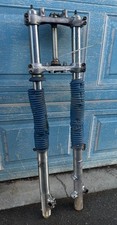 1984 Honda XR250R Front Forks Suspension Triple Tree & Front Axle OEM Stock  picture