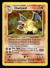 Pokemon TCG Base Set #004/102 Charizard DMG picture