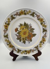 1970's Vintage Mikasa Provencal Salem Round Platter # C2302 Floral Pattern Japan picture
