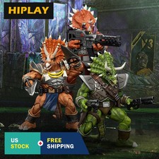 HIPLAY JOYTOY 1/18 TMNT-Captain Zorax & Adjutant Zork &Triceraton Action Figures picture