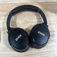ZVOX Model AV50 AccuVoice Noise Cancelling Bluetooth Headphones Black NEW IN BOX picture