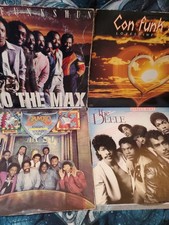 Vinyl Record Lot Of 4 CON FUNK SHUN,CAMEO,THE DEELE GREAT CONDITION TESTED picture