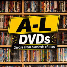 Pick 6 DVD A-L Buy 4 Get 2 More Free +  Code CASCADIA33 $9 OFF DVDs picture