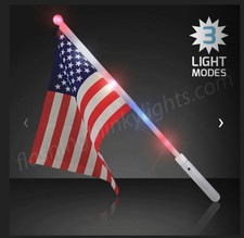 LED American Flags 12
