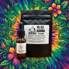 Kanna FS-33 Combo Pack - Authentic Kanna Extract & Liquid Drops (S. tortuosum) picture