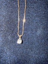 Ladies’ 14K yellow gold necklace featuring an 18-inch, 0.85 mm snake chain. picture